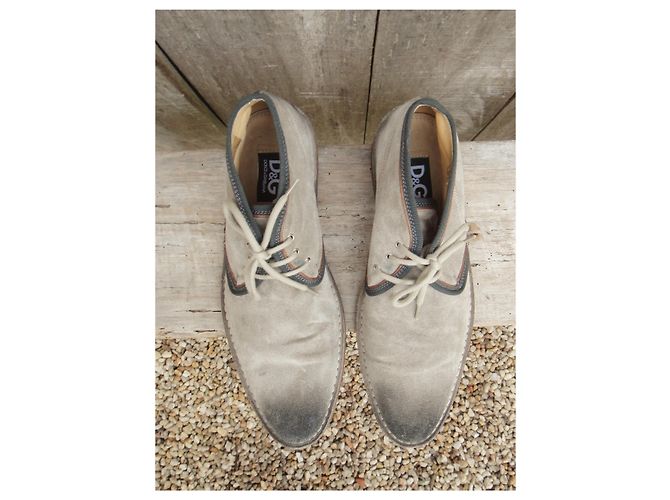 Stivaletti Dolce & Gabbana p 45 Grigio - vista 8