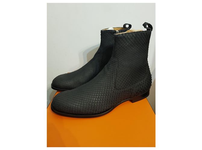 Hermès Scarpe Hermes Grigio antracite - vista 3