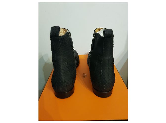 Hermès Scarpe Hermes Grigio antracite - vista 5