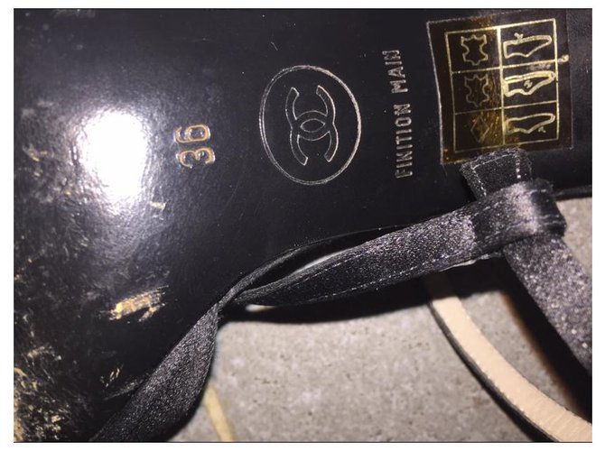 Cambon Chanel Pompe eleganti Nero - vista 3