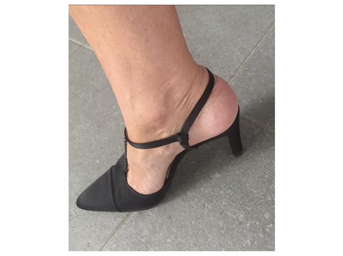 Cambon Chanel Pompe eleganti Nero - vista 8