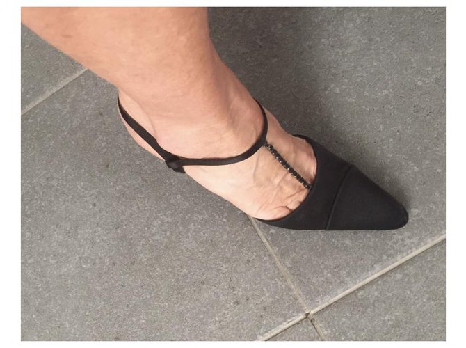 Cambon Chanel Pompe eleganti Nero - vista 9