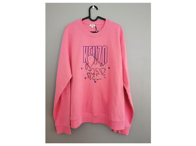 Moletom rosa Kenzo com bordado Kenzo Mountain - vista 11