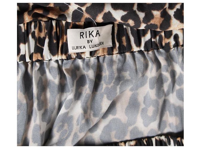 Autre Marque Tunica camicetta leopardata Rika by Ulrika Lundgren Stampa leopardo - vista 3
