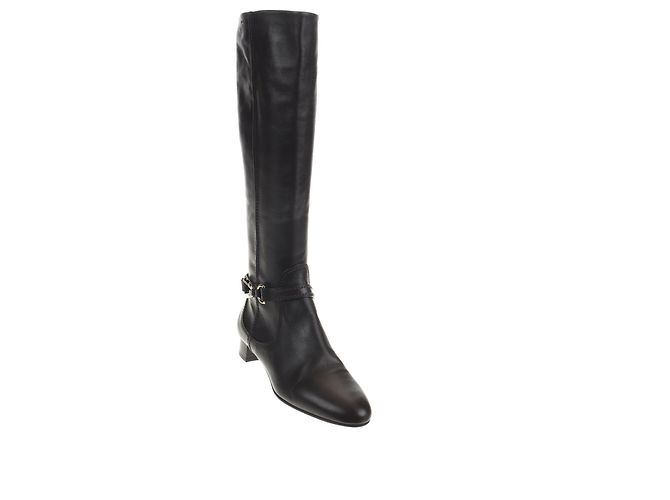 Botas Bally de piel marrón Castaño - vista 2