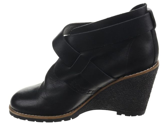 Botas See by Chloé de piel negras Negro - vista 3