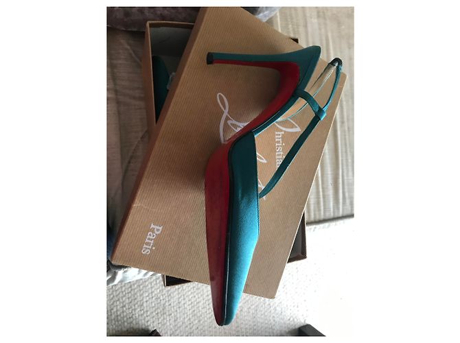 Autre Marque Sneaker Louboutin Blu Navy Acciaio - vista 2