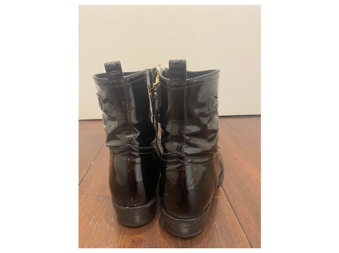 Cambon Stivali Chanel Nero - vista 7