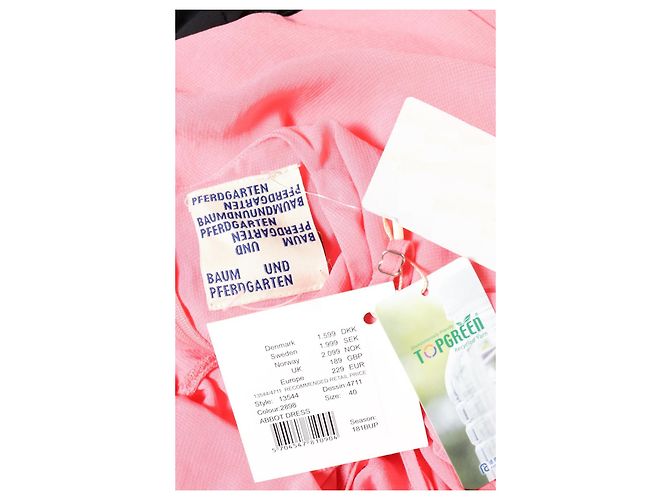 Baum und Pferdgarten Rosa Kleid aus Polyester Pink - Ansicht 3