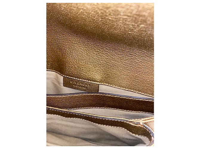 Givenchy Antigona Clutch Metallic Leder Metallisch - Ansicht 4