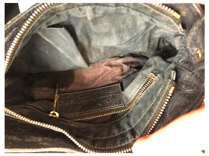 Balenciaga Hüfttasche aus Leder Schwarz - Ansicht 4