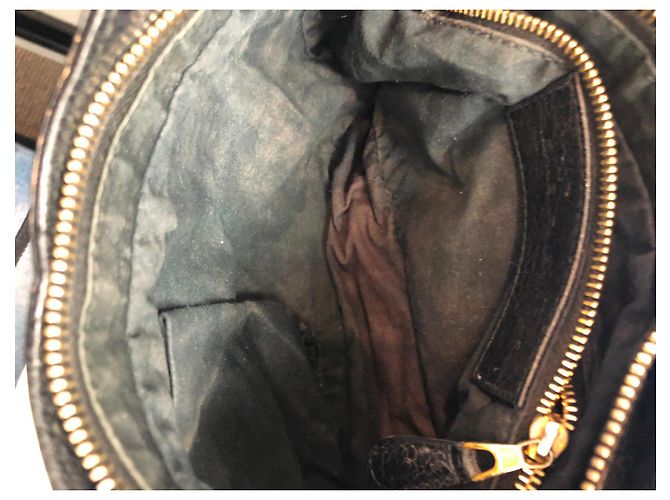 Balenciaga Hüfttasche aus Leder Schwarz - Ansicht 5