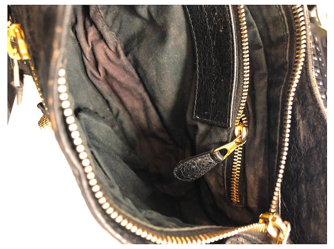 Balenciaga Hüfttasche aus Leder Schwarz - Ansicht 6