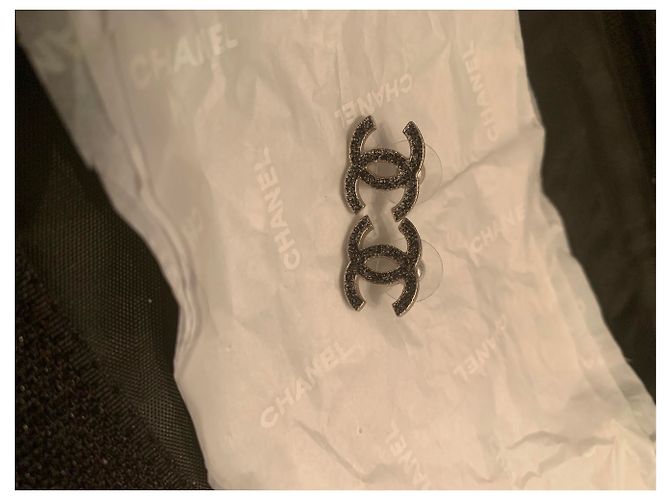 Chanel Brincos Prata - vista 6