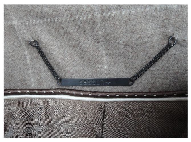 Sessun short cuff size S Beige - view 2