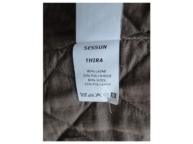Sessun short cuff size S Beige - view 3
