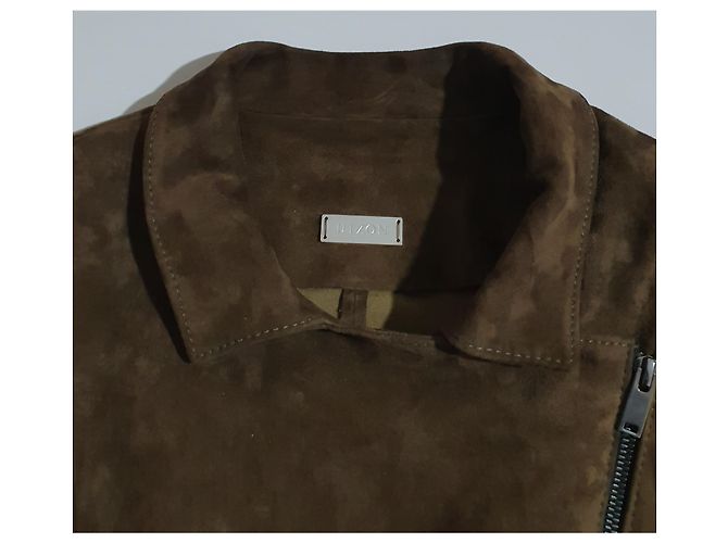 Autre Marque Utzon Lederjacke Braun - Ansicht 2