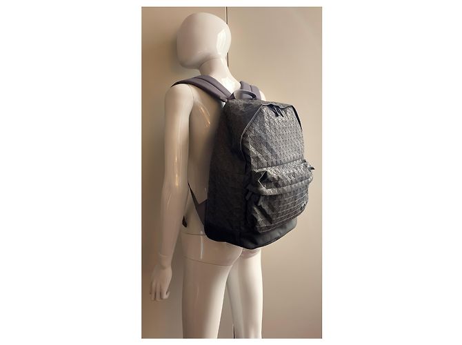 Issey Miyake Zaino Baobao grigio - vista 15