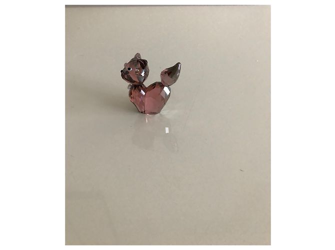 Swarovski Dois gatos de cristal lapidado - vista 7