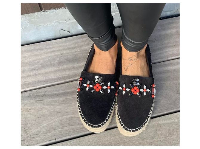 Louis Vuitton Alpargatas Negro - vista 3