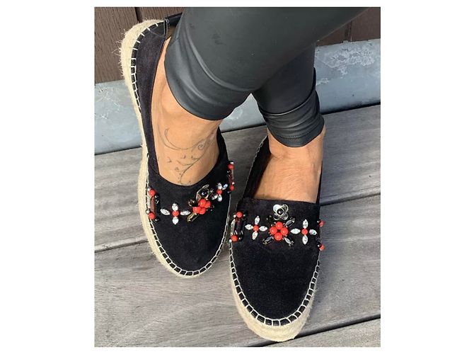 Louis Vuitton Alpargatas Negro - vista 4