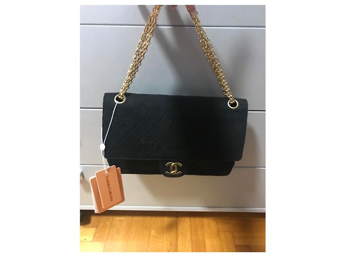 Timeless Borsa chanel senza tempo con catena Nero - vista 7