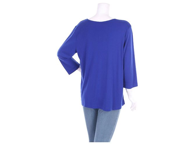 Camicetta Bob Mackie Blu Multicolore - vista 2