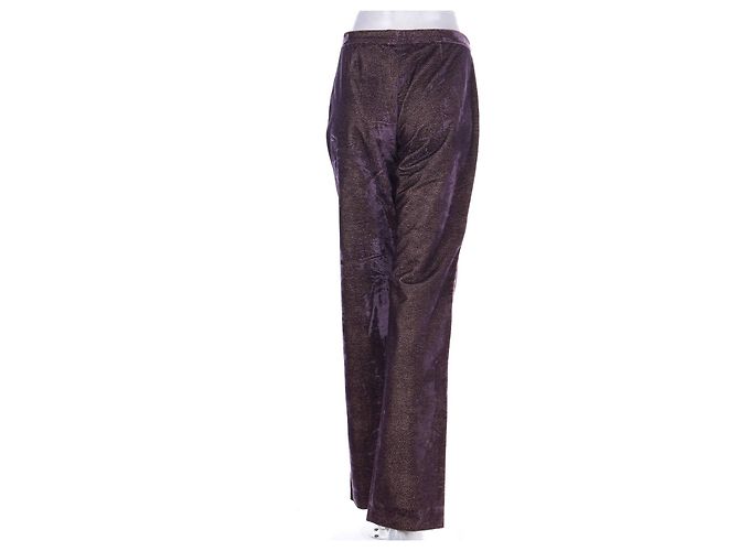 Calça roxa Herve Leger Multicor Roxo - vista 2