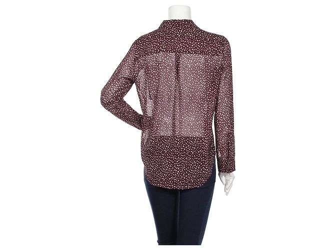 Autre Marque Camicia Fallwinterspringsummer in viscosa viola M Porpora - vista 5