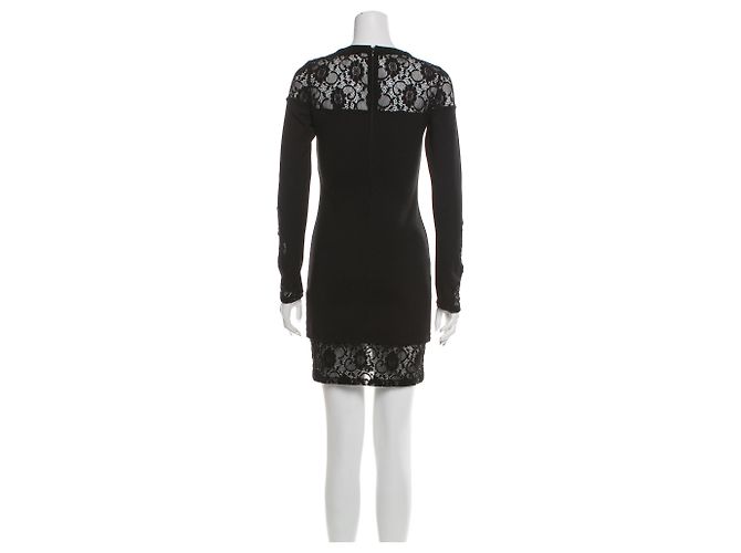 Philipp Plein Etuikleid Schwarz Viskose - Ansicht 2