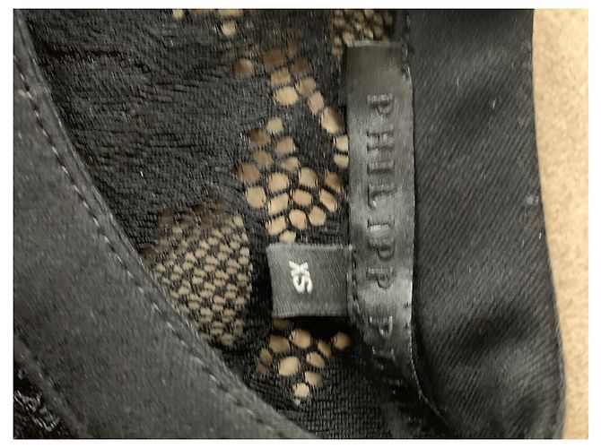 Philipp Plein Etuikleid Schwarz Viskose - Ansicht 5