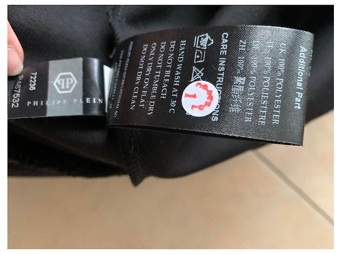 Philipp Plein Etuikleid Schwarz Viskose - Ansicht 7