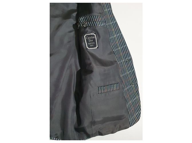 Christian Dior Wool Blazer Multi Color Multiple colors - view 4
