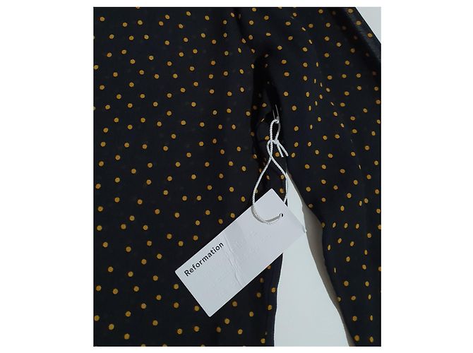 Reformation Polka Dot Viskose Hemd M Mehrfarben - Ansicht 3