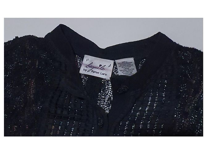 Autre Marque Byron Lars Spitzenkleid Schwarz XS - Ansicht 3