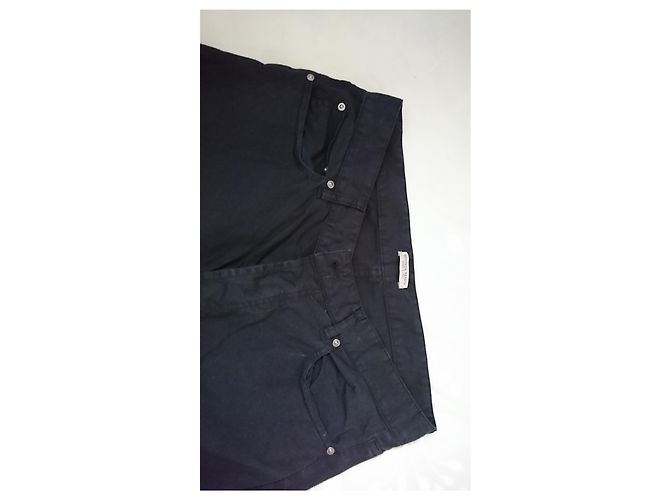 Jeans Bottega Veneta in cotone nero - vista 2
