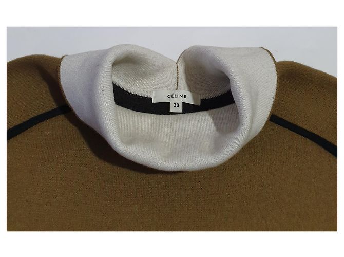 Céline Kleid Senfgelb Wolle - Ansicht 5