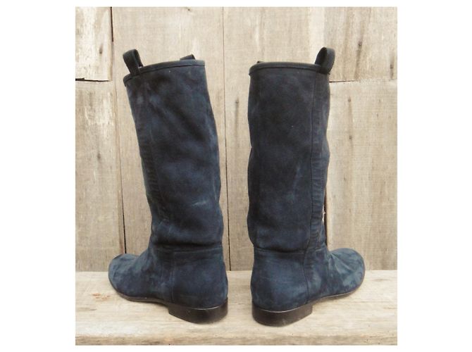 botas blandas sartore p 36 Azul oscuro - vista 5