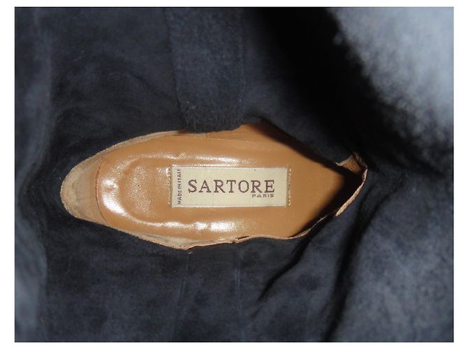 botas blandas sartore p 36 Azul oscuro - vista 8