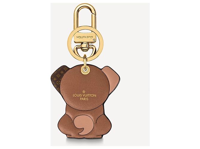 Louis Vuitton Ciondolo da borsa LV cucciolo nuovo Marrone - vista 2
