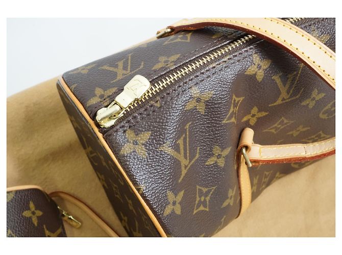 Louis Vuitton Papillon 30 BORSA A MANO IN TELA MONOGRAM Marrone - vista 11
