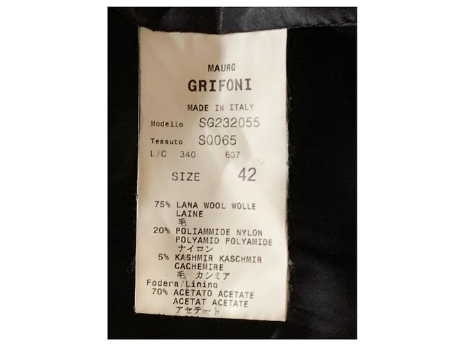 Mauro Grifoni chaqueta corp forrada con botones - vista 5