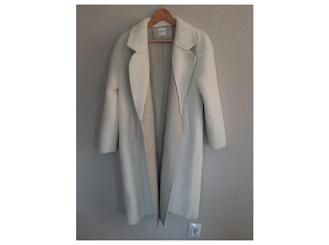 Autre Marque Abrigo Silvian Heach Blanco Poliéster - vista 3