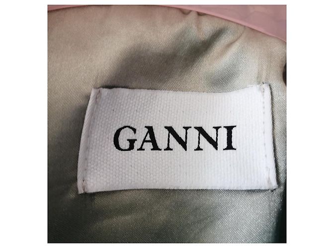 Ganni Wildlederjacke Grün - Ansicht 2