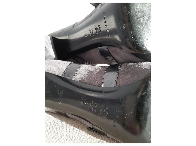 Casadei High Heels aus Wildleder Grau Größe 39 - Ansicht 5