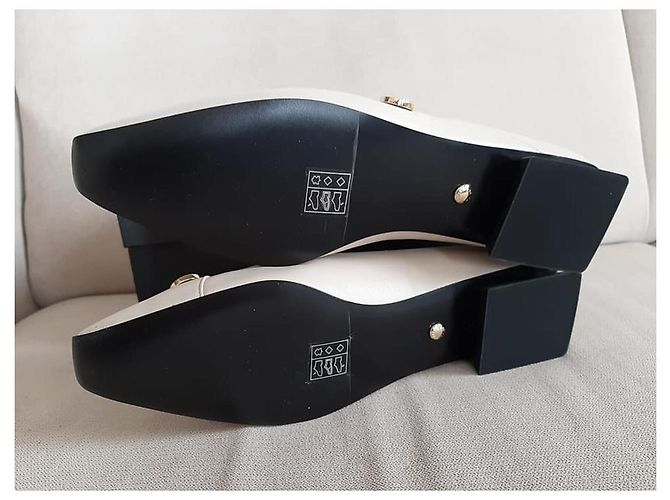 Autre Marque Charles&Keith Ballerinas aus Leder Beige Größe 38 - Ansicht 5