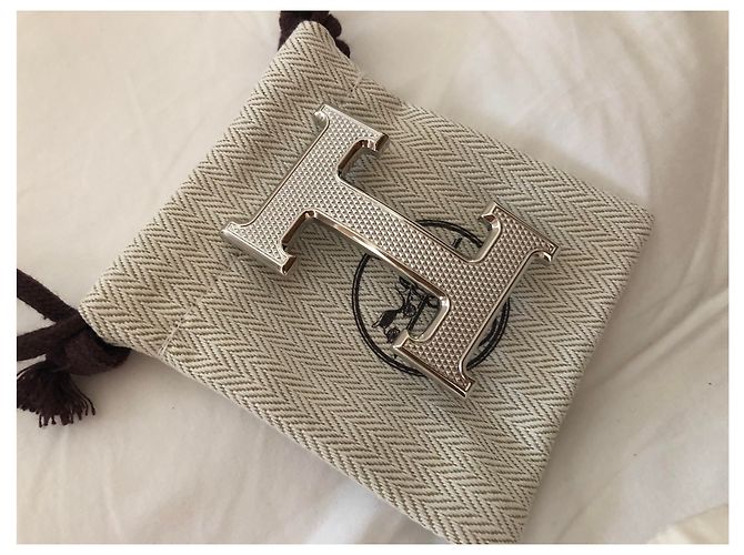Hermès Brushed H buckle Silvery - view 5