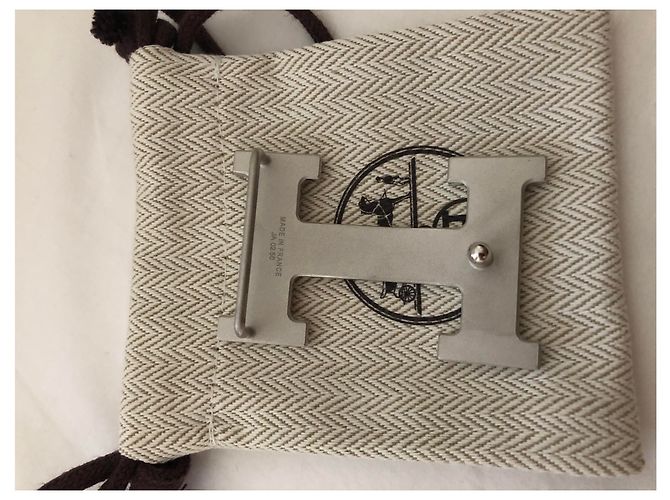 Hermès Brushed H buckle Silvery - view 6