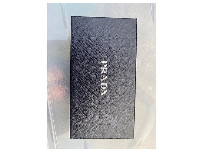 Saffiano Cartera Prada de piel roja - vista 2