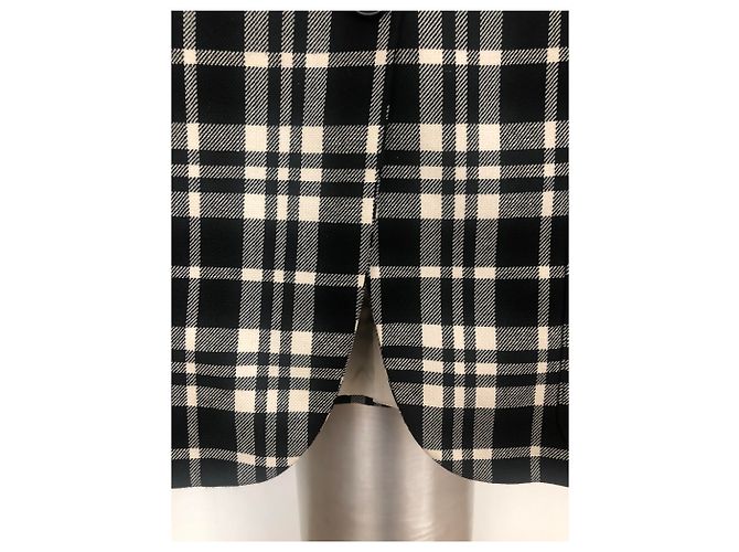 Autre Marque Blazer 001 Studio Ferré Blanco y Negro de Algodón - vista 4
